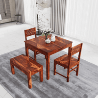 4 Seater Dining table made of solid sheesham wood