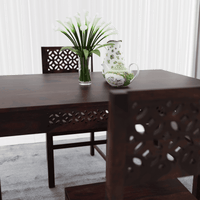 4 Seater dining made of solid sheesham wood
