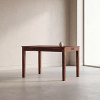 Wooden CNC 4 Seater Dining Table