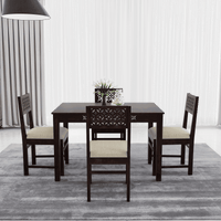 4 Seater dining made of solid sheesham wood