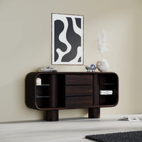 Solid Sheesham Wood Sideboard