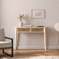 Solid Wood Console Table for Living Room