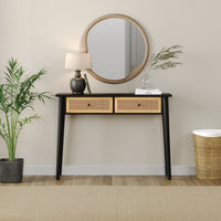 Wooden Console with Drawer