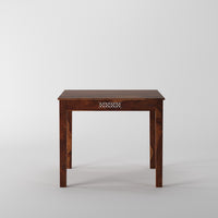 Wooden Square CNC 4 Seater Dining Table