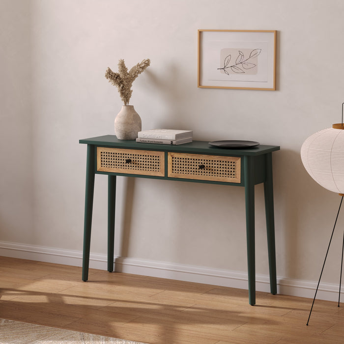 Wooden Console Table with Storage