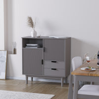 Mango Wood Sideboard Buffet for Living Room