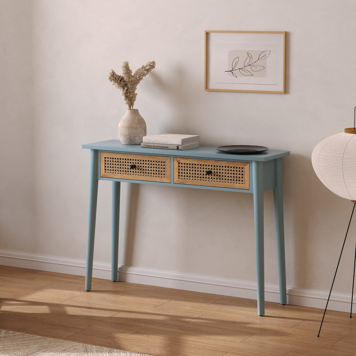 Wooden Hallway Table with Storage