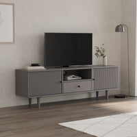 Wooden TV Stand Cabinet for Living Room & Bedroom