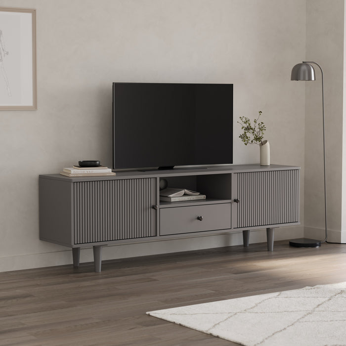 Wooden TV Stand Cabinet for Living Room & Bedroom
