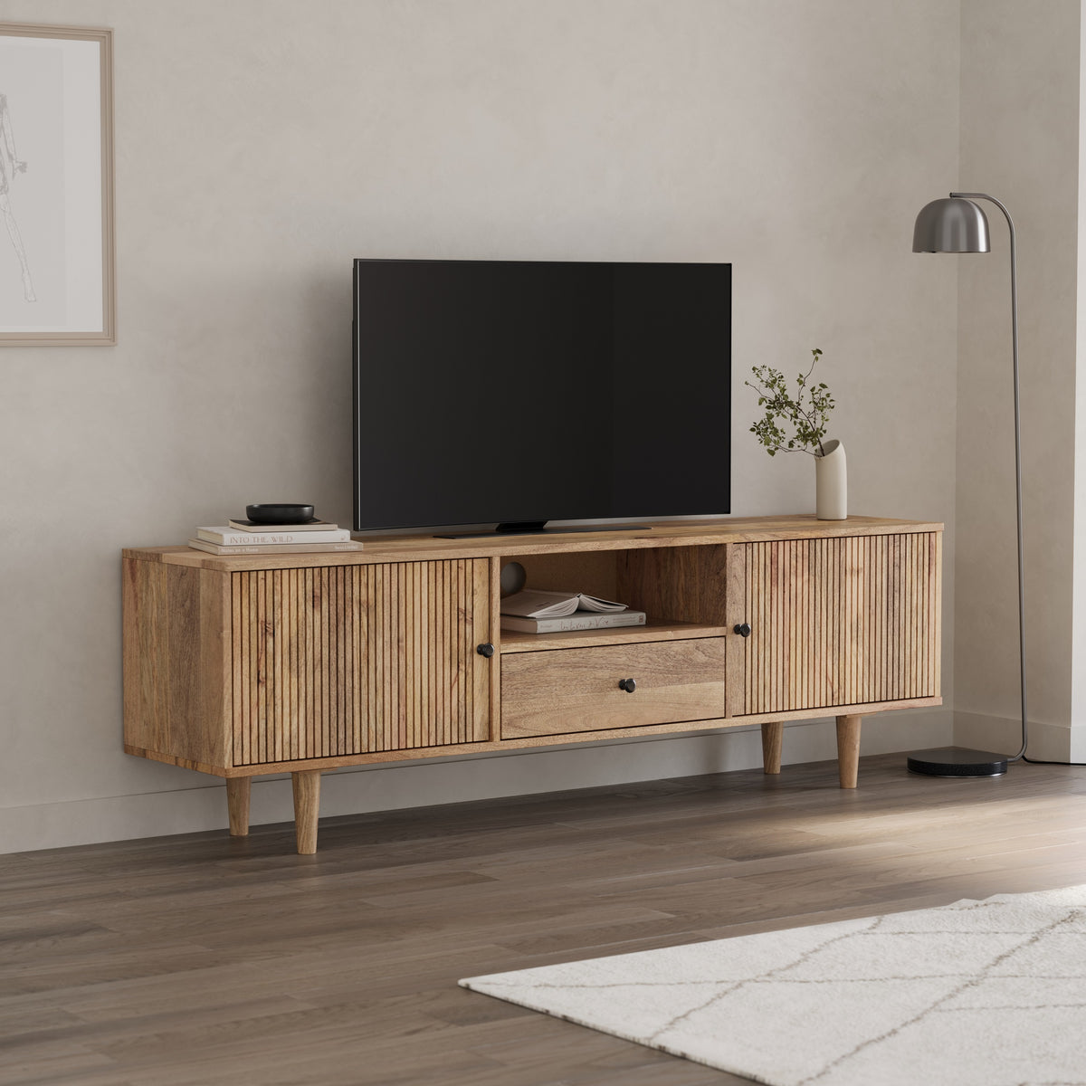 Media Console Cabinet |TV Unit Stand for Living Room