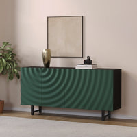 Emerald Wave Sideboard Cabinet for Living Room