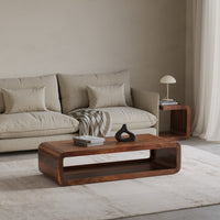 Sheesham Wood Rectangular Coffee Table