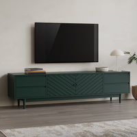 Wooden Tv Unit with Storage for Bedroom