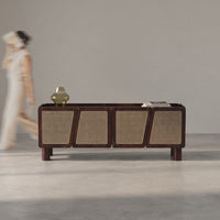 Sheesham Wood Sideboard Cabinet for Bedroom