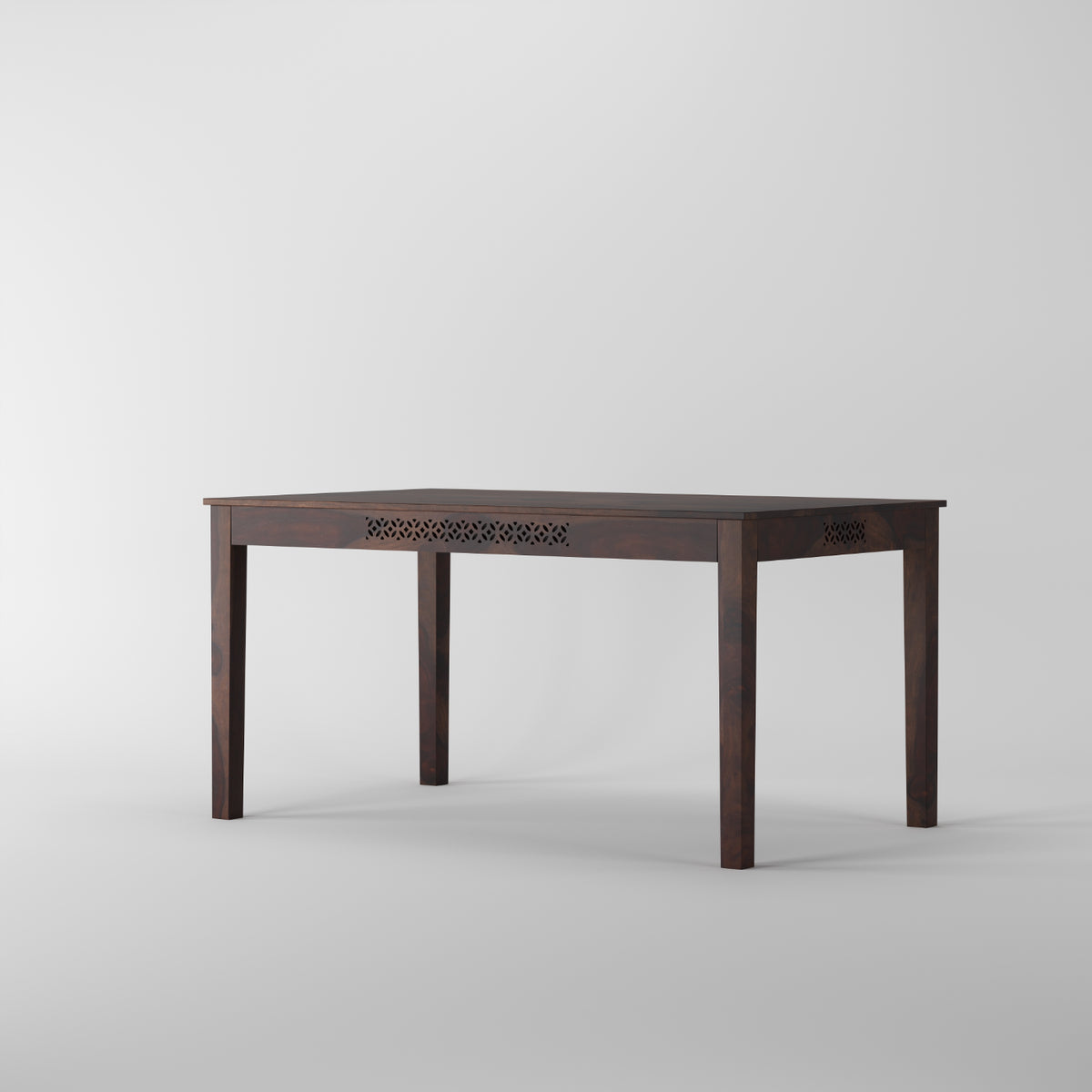 Sheesham Wood 6 Seater CNC Dining Table
