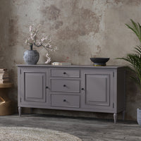 Mango Wood Sideboard Buffet with Drawer Storage