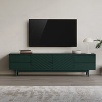 Wooden Tv Unit with Storage for Bedroom