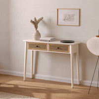 Solid Wood Console Table for Living Room