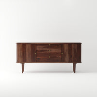 Sheesham Wood Sideboard Buffet with 3 Drawers