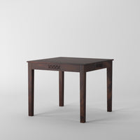 Square CNC 4 Seater Dining Table