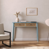 Wooden Hallway Table with Storage