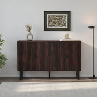 Sheesham Wood Sideboard Buffet Cabinet