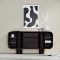 Solid Sheesham Wood Sideboard