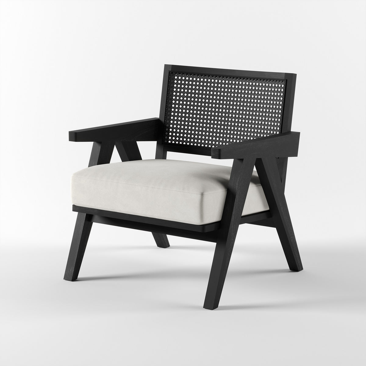 Solid Wood Accent Arm Chair Lounge sofa for Living Room