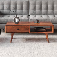 Solid Wood Coffee Table for Living Room