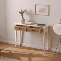 Solid Wood Console Table for Living Room
