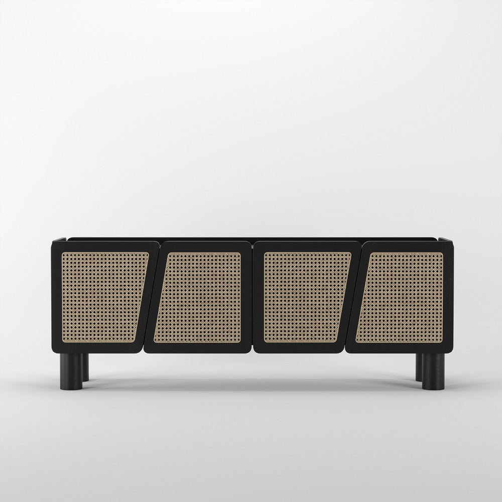 Rattan Sideboard Cabinet for Living Room