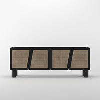 Rattan Sideboard Cabinet for Living Room