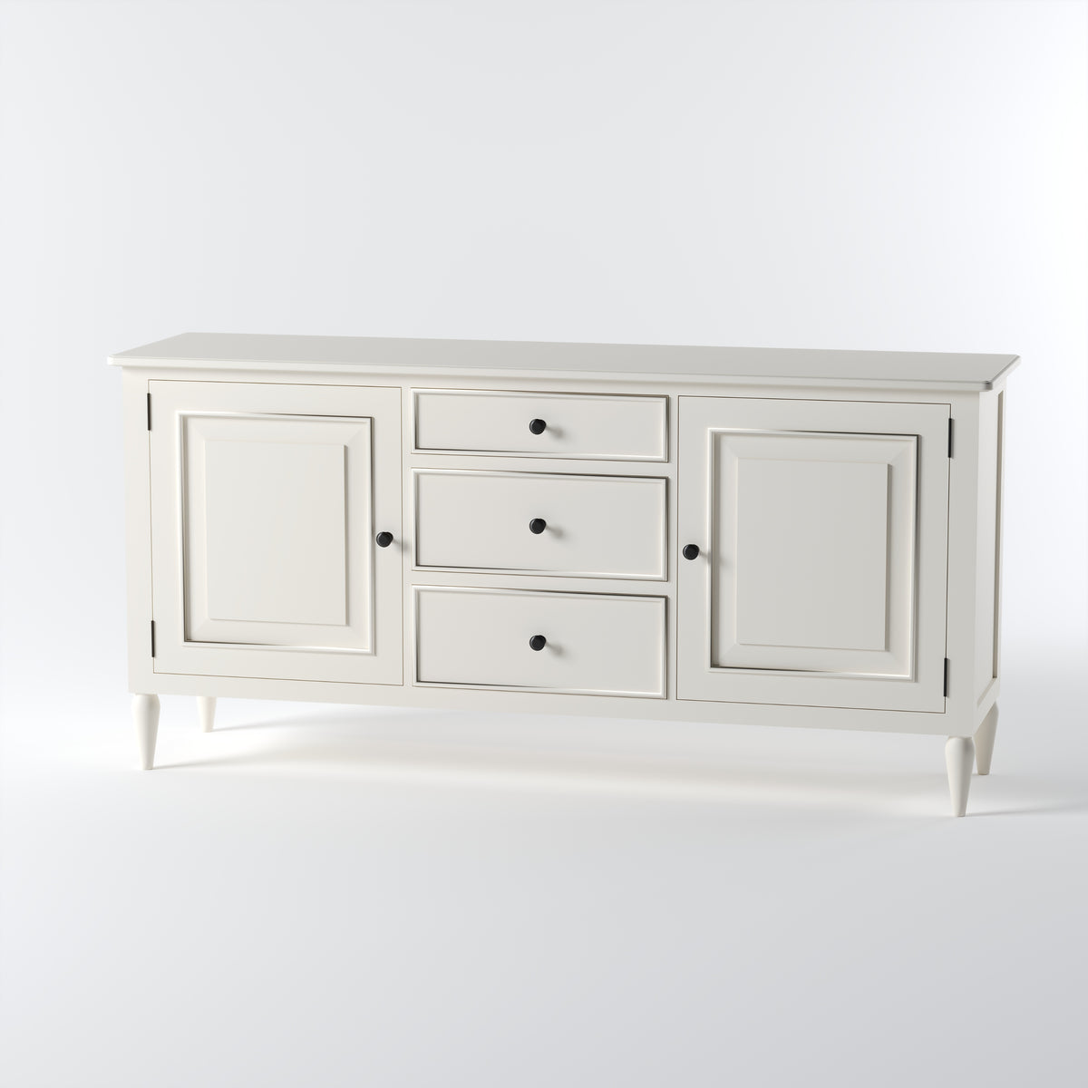 Mango Wood Sideboard Buffet with Drawer Storage