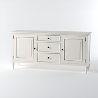 Mango Wood Sideboard Buffet with Drawer Storage