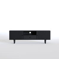Solid Wood Unit Cabinet with Storage for Living Room