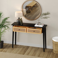 Wooden Console with Drawer