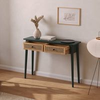 Wooden Console Table with Storage