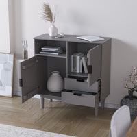 Mango Wood Sideboard Buffet for Living Room