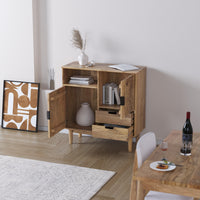 Mango Wood Sideboard Buffet for Living Room