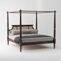 Wooden King Size Four Poster Bed