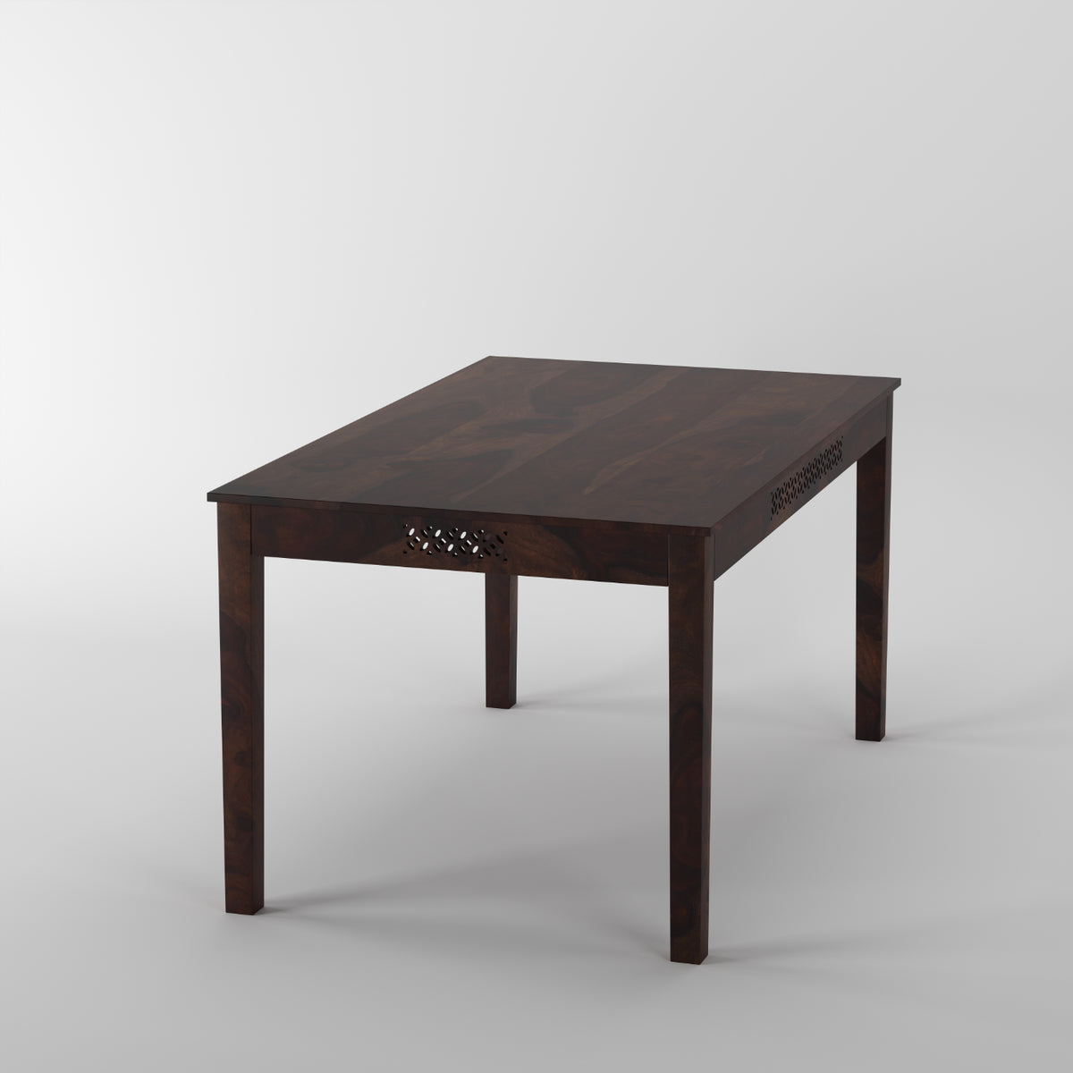 Sheesham Wood 6 Seater CNC Dining Table