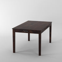 Sheesham Wood 6 Seater CNC Dining Table