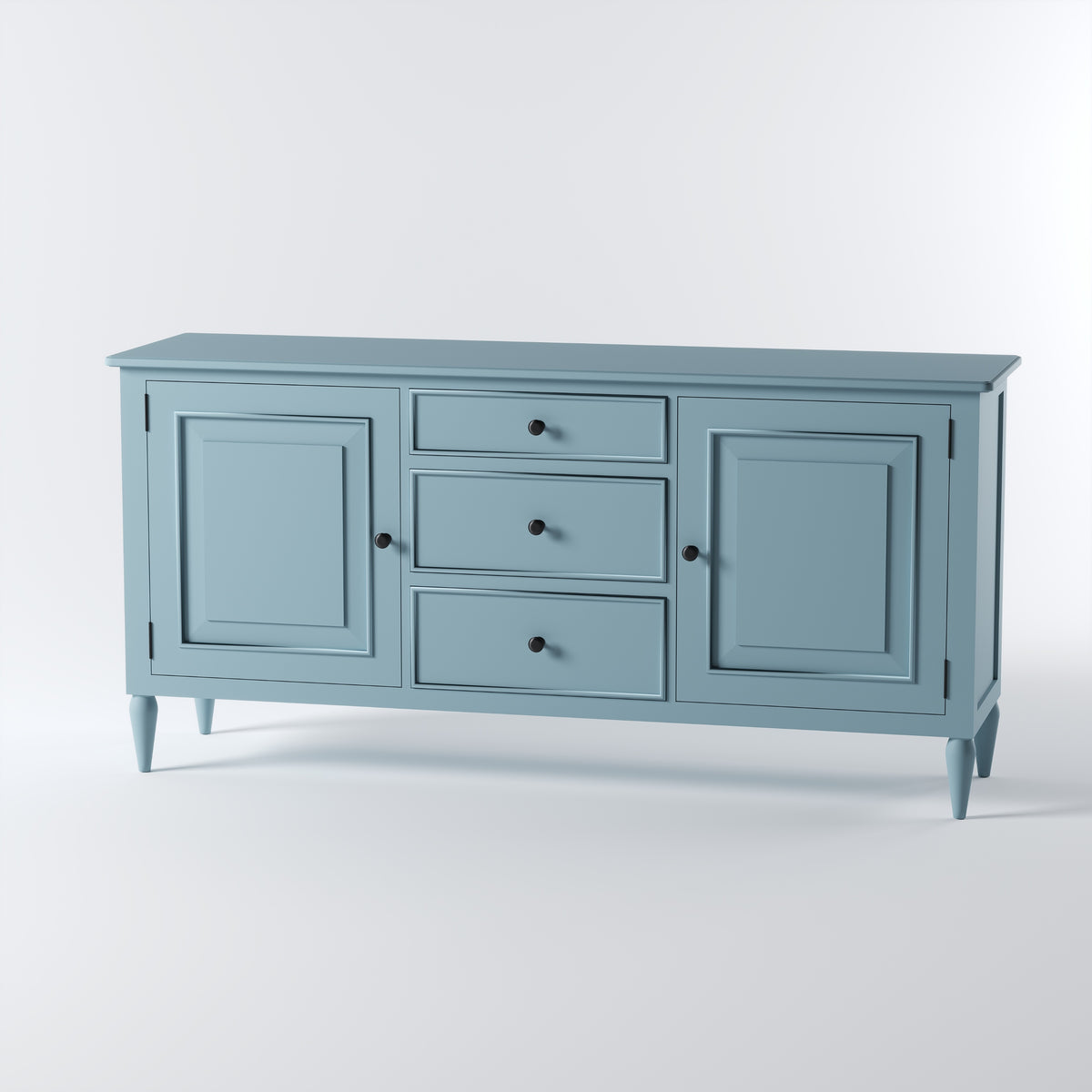 Mango Wood Sideboard Buffet with Drawer Storage
