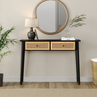 Wooden Console with Drawer