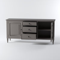 Mango Wood Sideboard Buffet with Drawer Storage