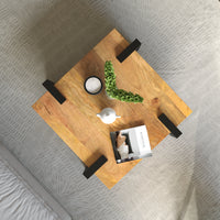 Modern Solid Mango Wood Coffee Table