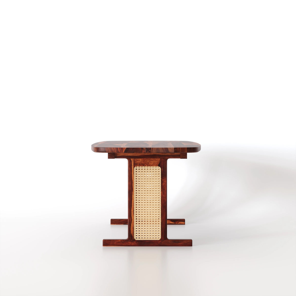 Wooden Dining Table 6 Seater in Natural Finish