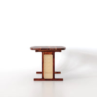 Wooden Dining Table 6 Seater in Natural Finish