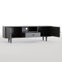 Wooden TV Stand Cabinet for Living Room & Bedroom