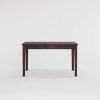 Oslo Solid Sheesham Wood 4 Seater Dining Table Set - Walnut Finish